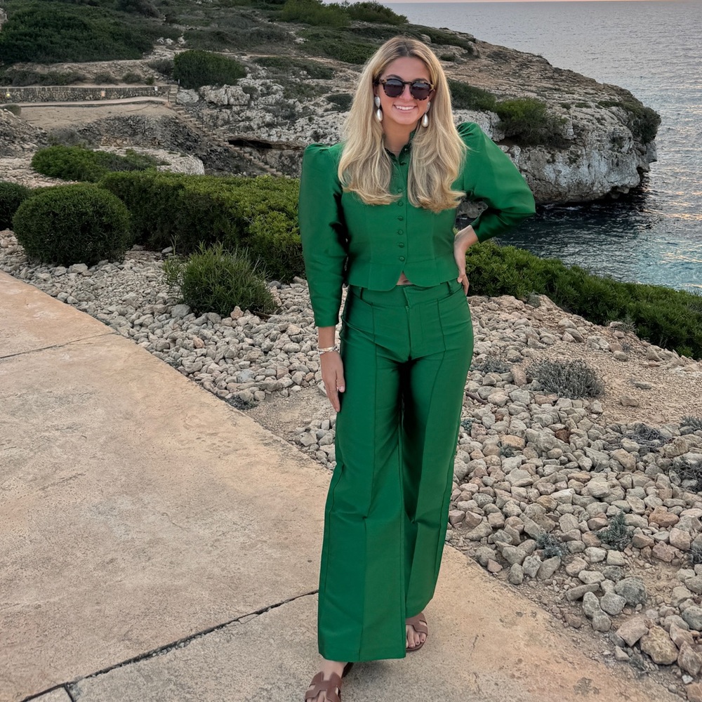 Destree Green Suit Set
